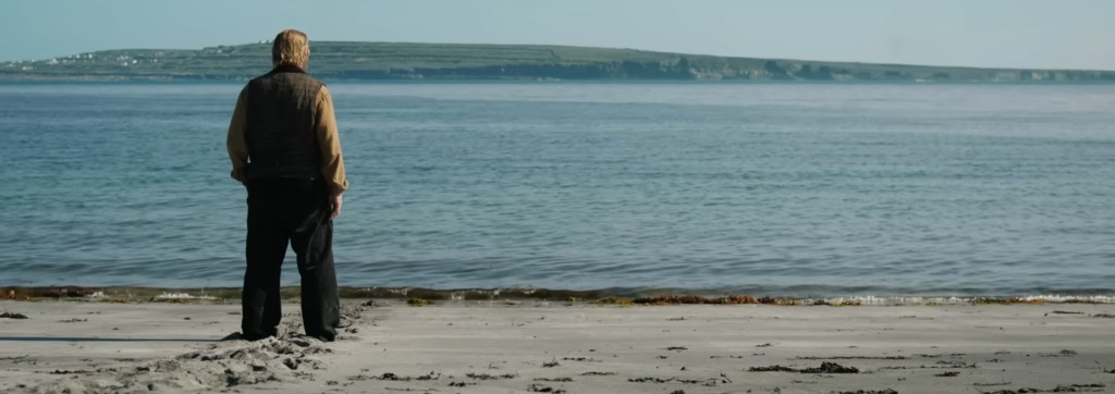 Looking across the water to the mainland.