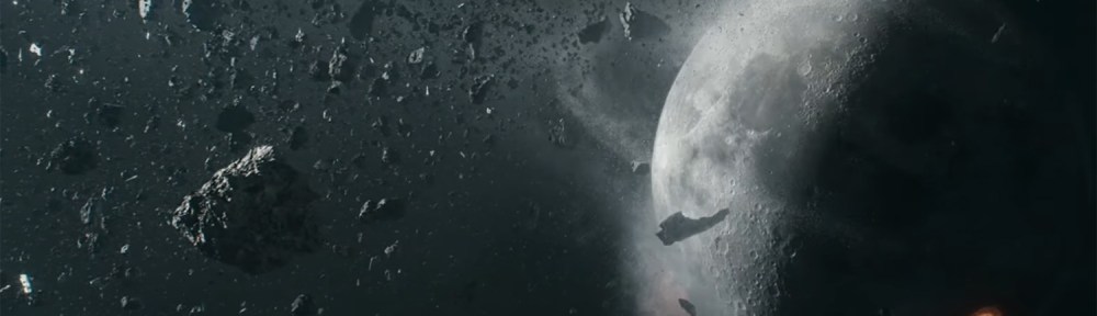 The Moon breaking up.