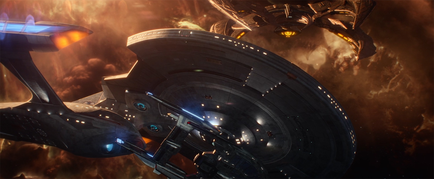 The USS Titan-A stand off against the Shrike.