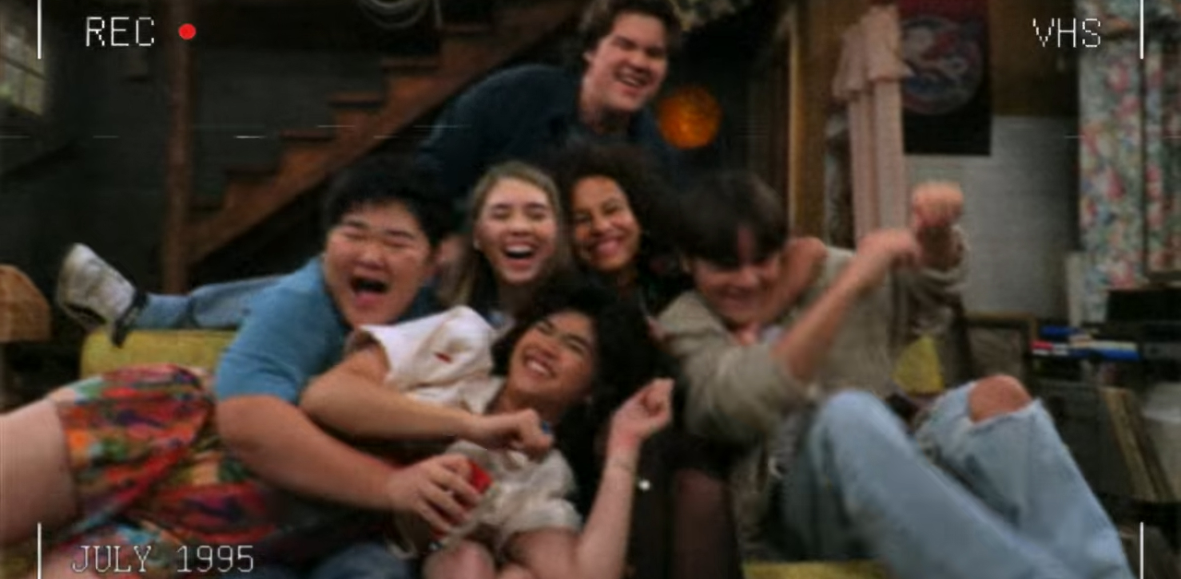 The gang on the couch.