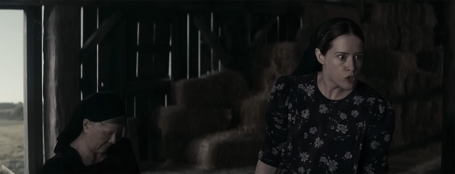 Claire Foy espouses righteous fury.