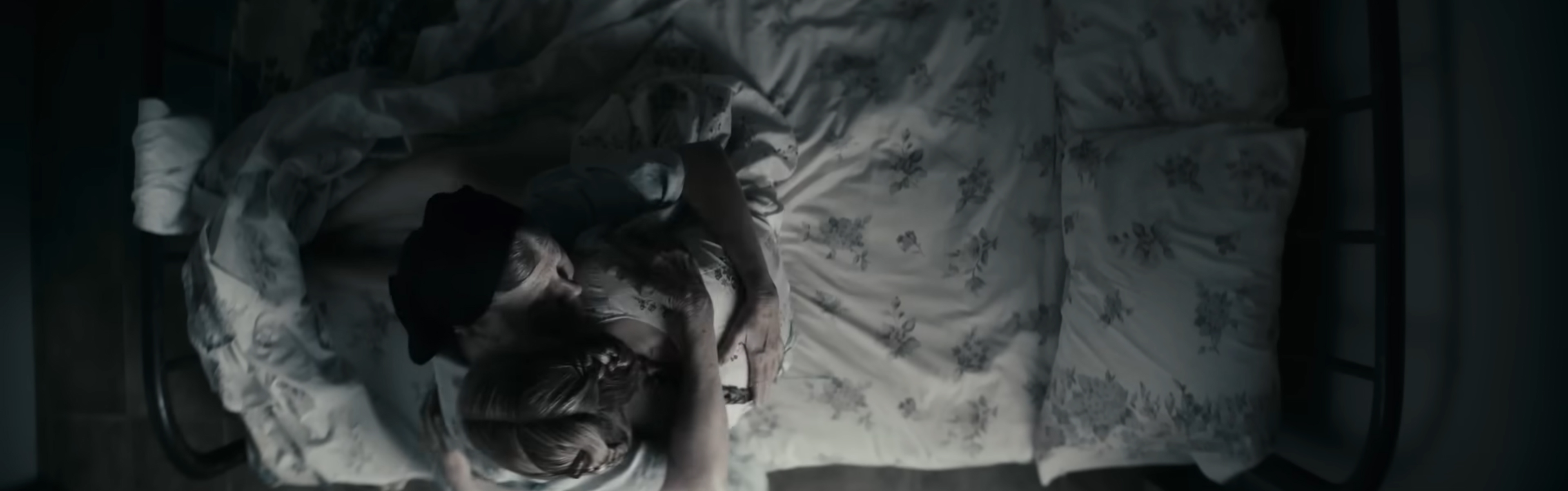 A mother comforts her daughter.