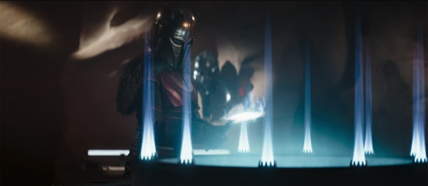 The Armourer armours.