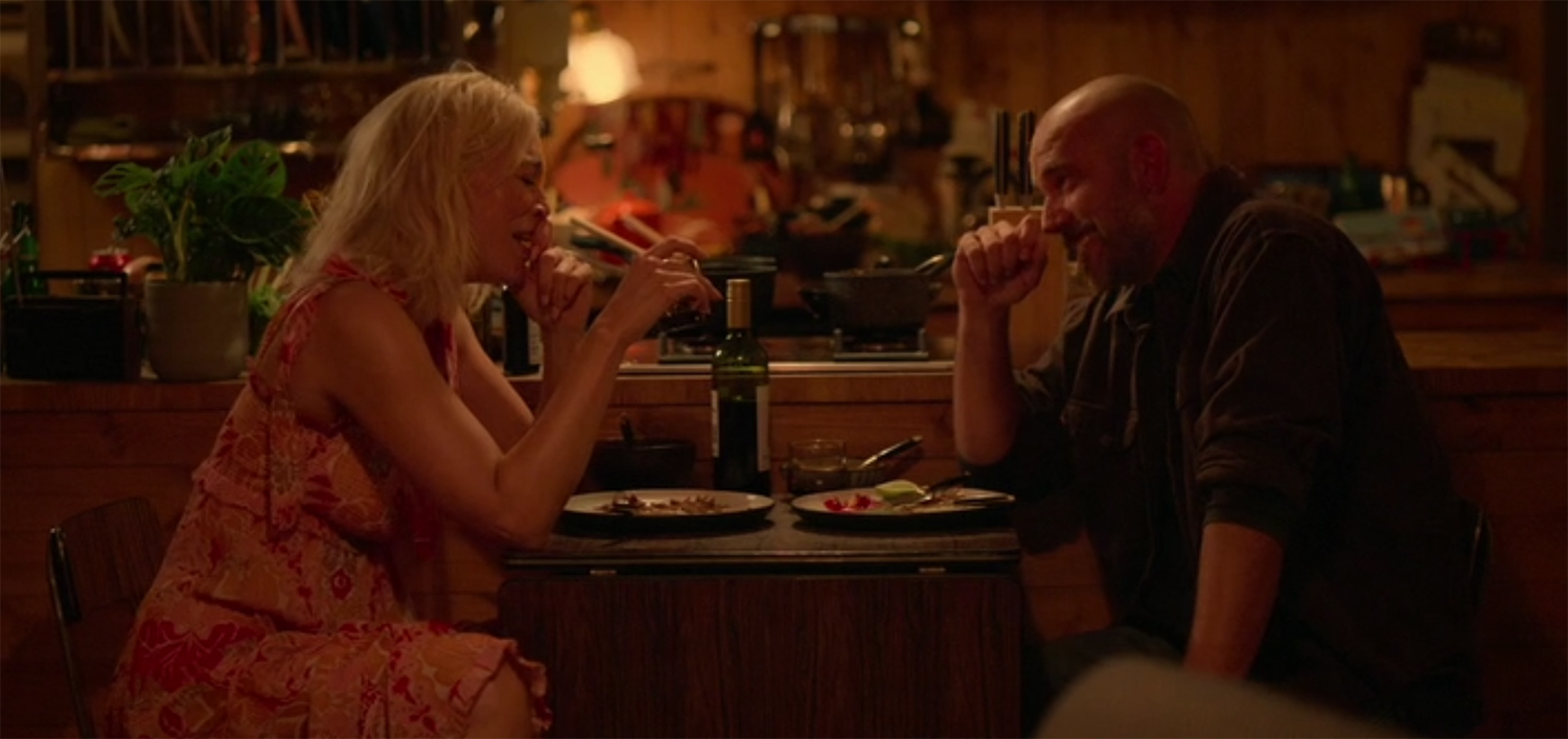 Rebecca finds a warm comfort in the arms of a stranger.