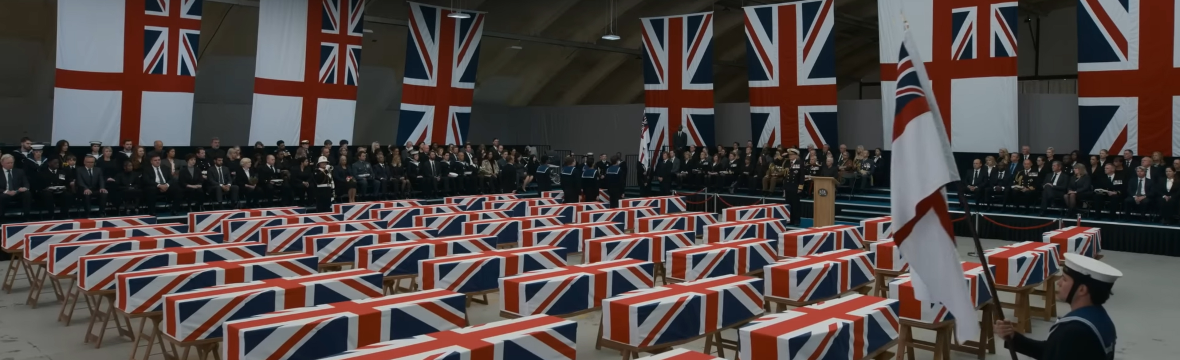 A British funeral