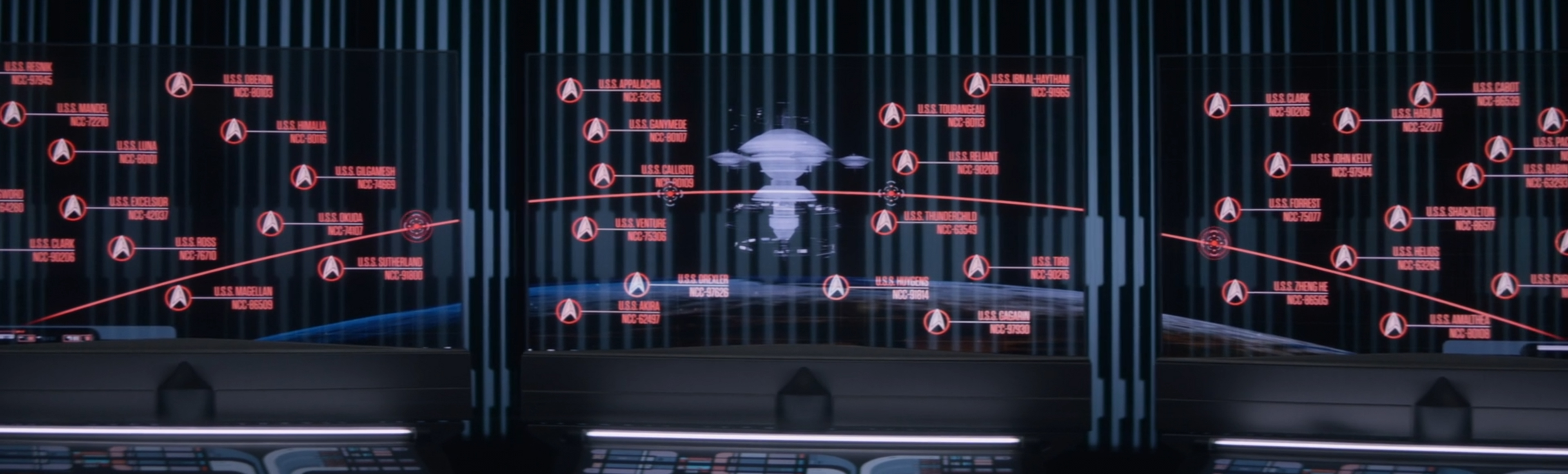 The fleet comes together.