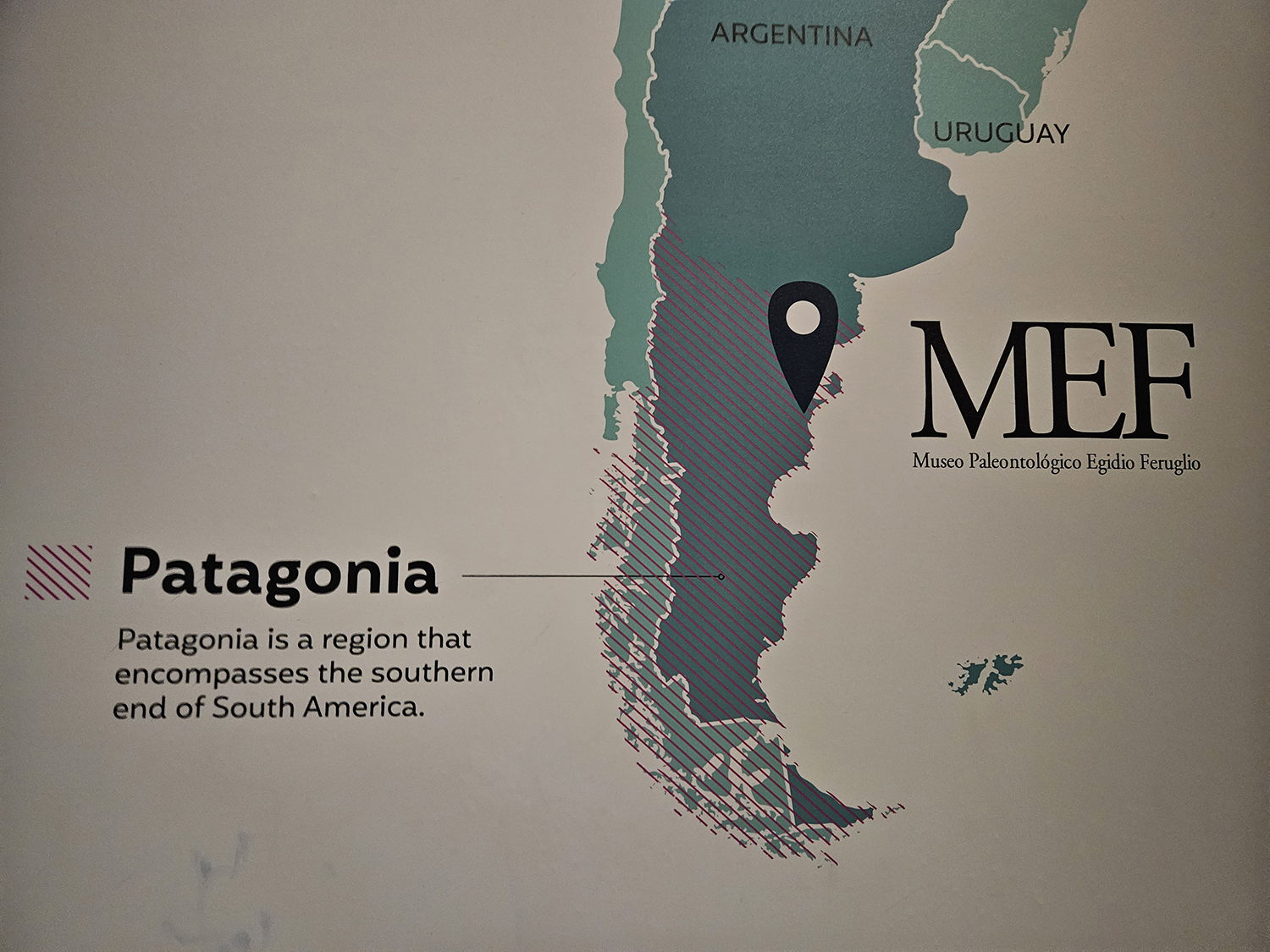 Museum of Paleontology Egidio Feruglio [MEF] Map