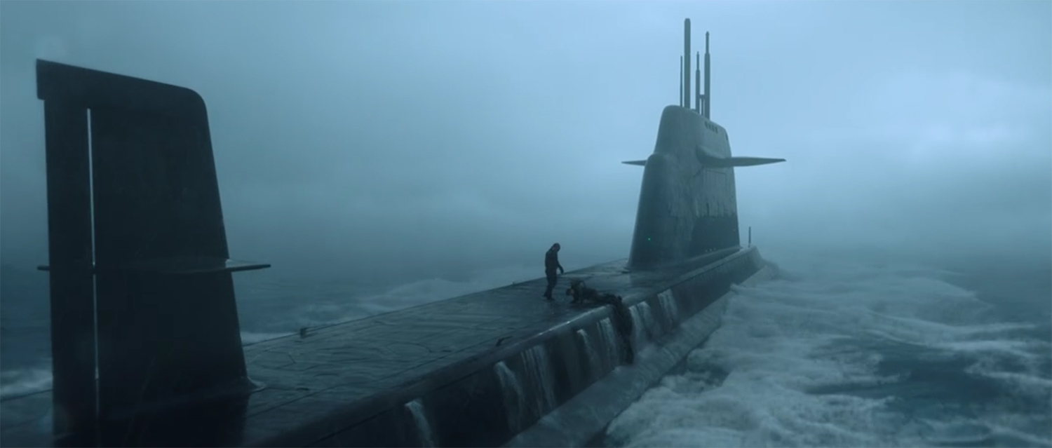 A nuclear Submarine.