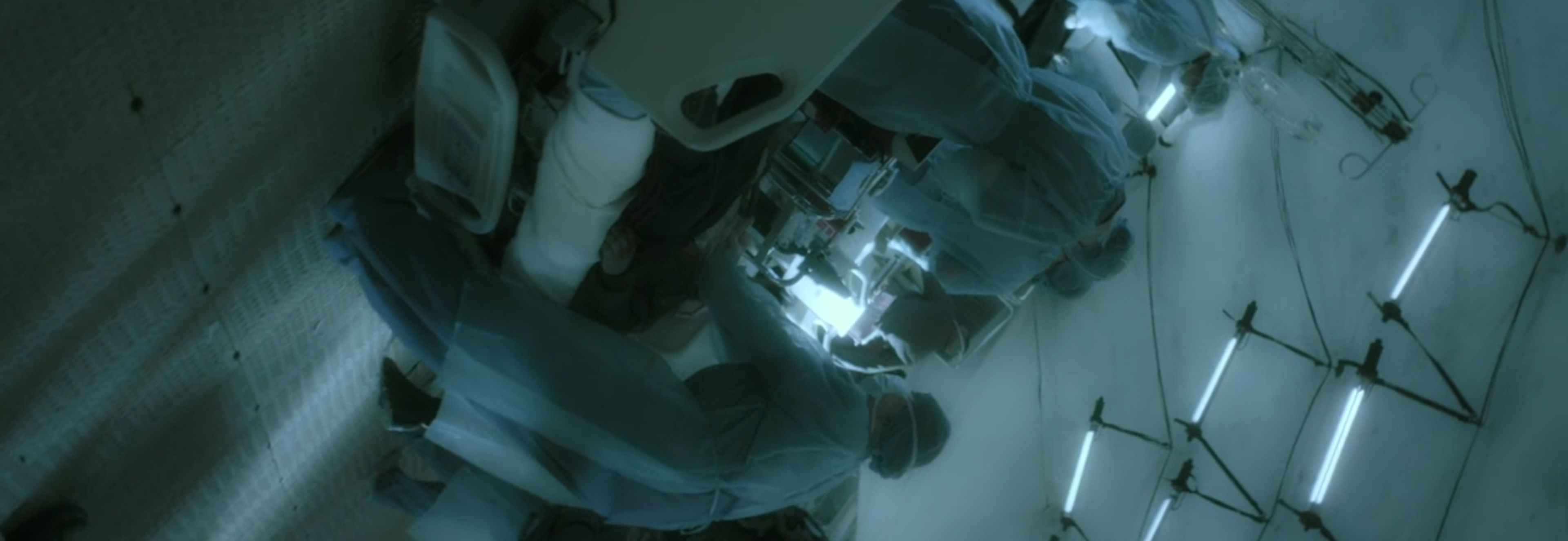 A surgery under fire.