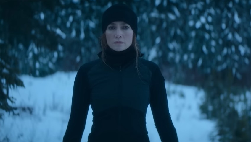 Jennifer Lopez stares down her enemy.