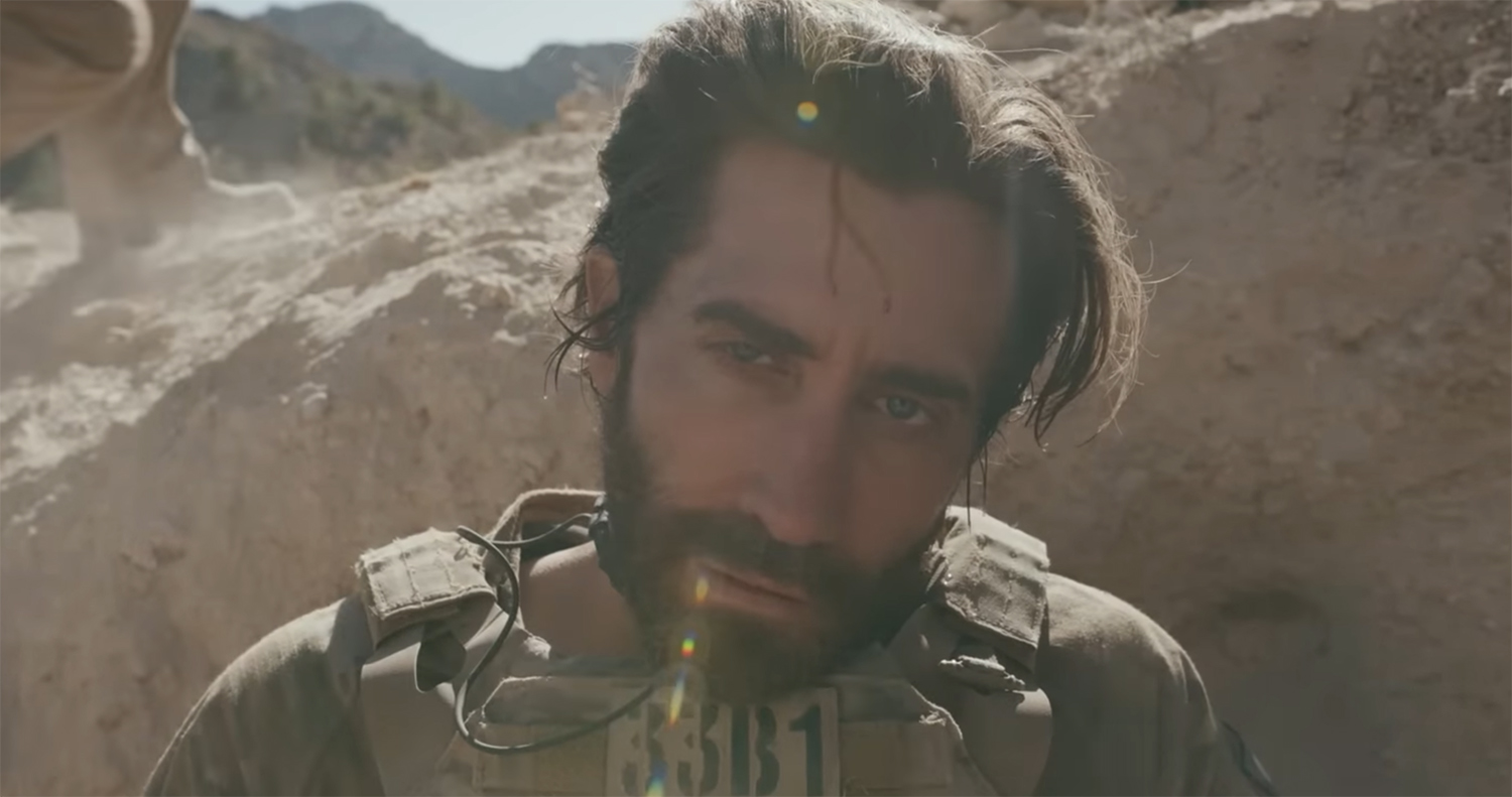 Jake Gyllenhaal gets hit.