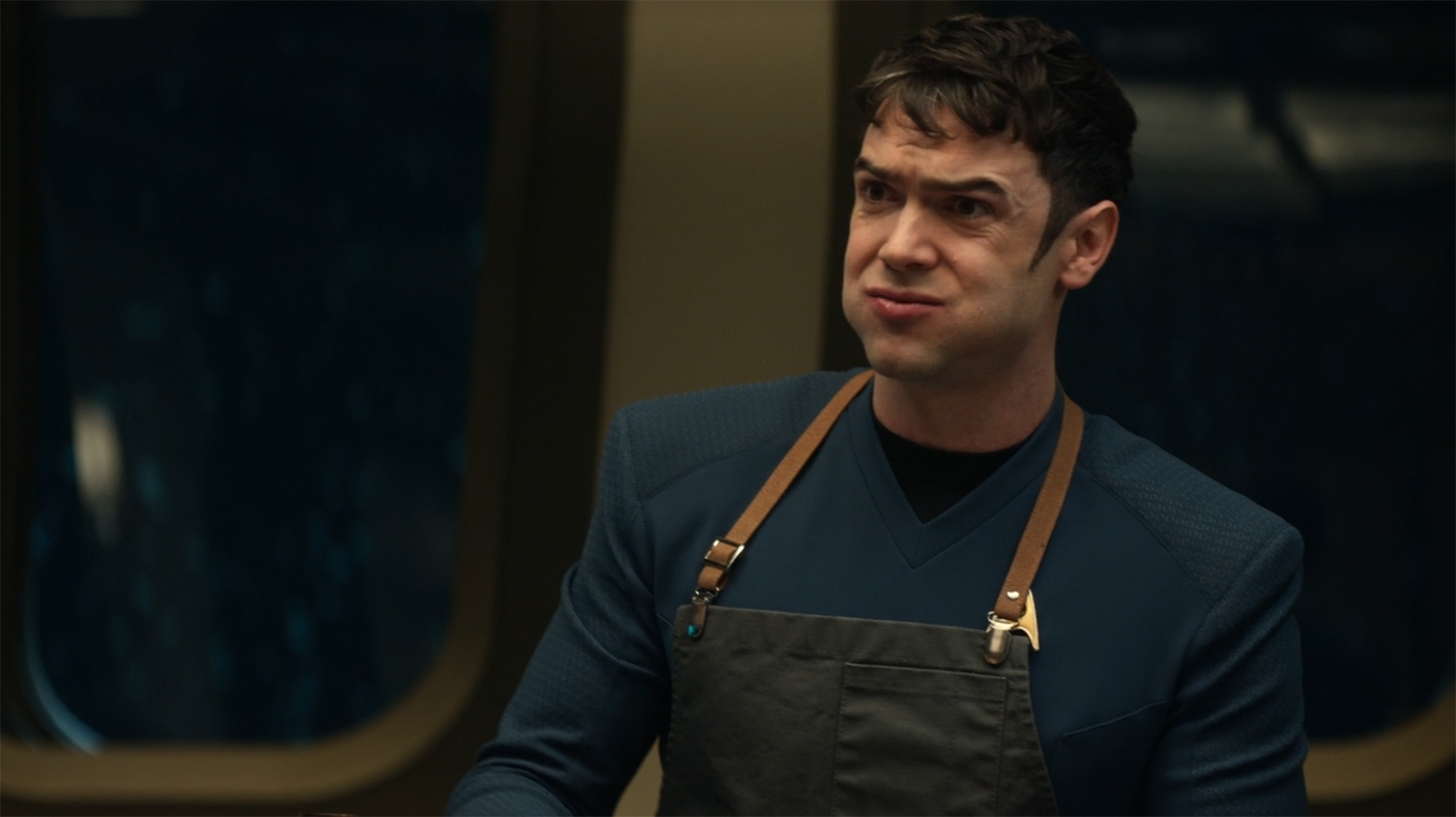 Spock eats too much bacon.