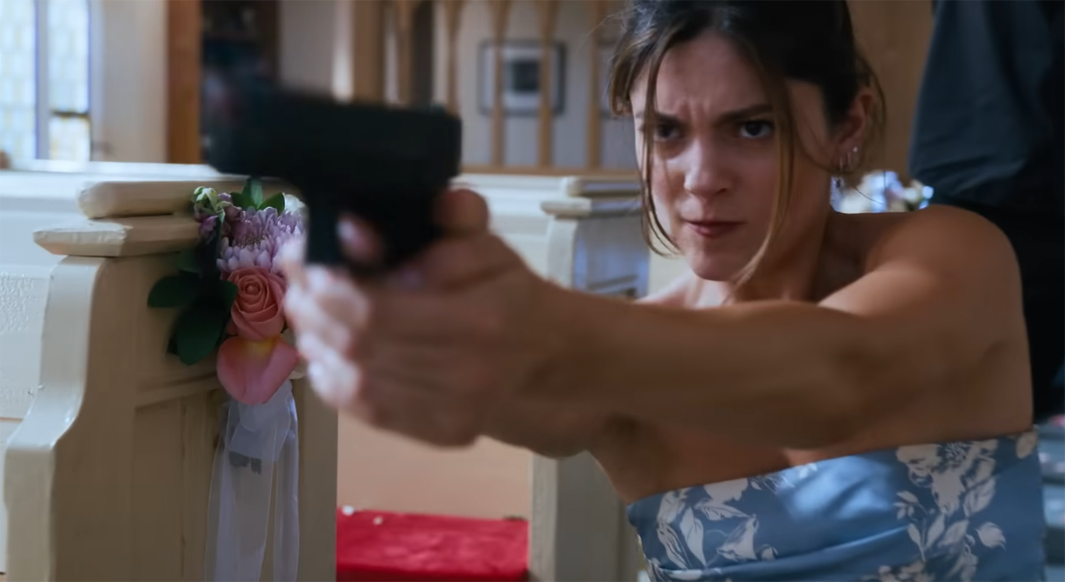 Shoot out at a wedding.