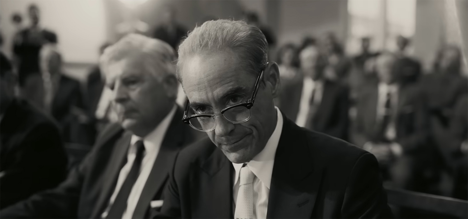 Robert Downey Jr. plays Lewis Strauss.