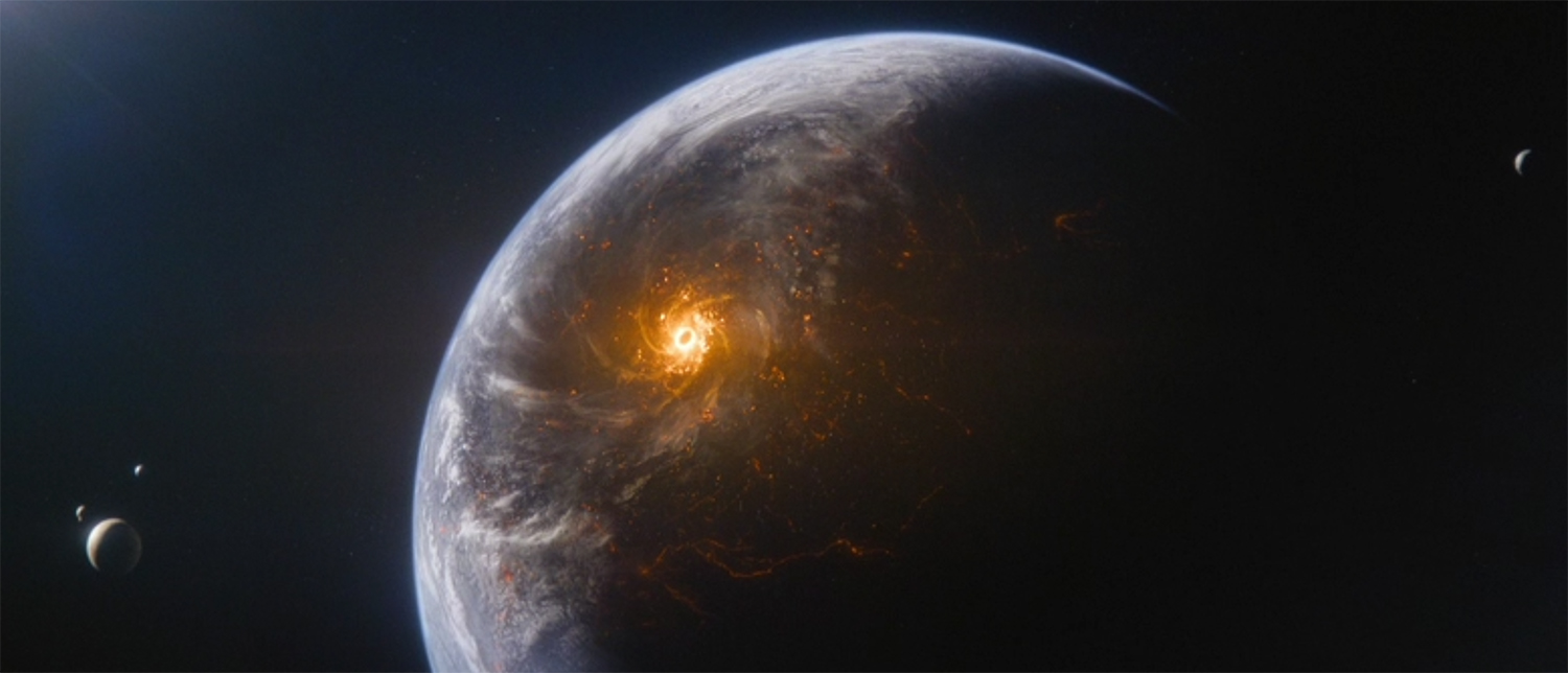 Terminus being destroyed.