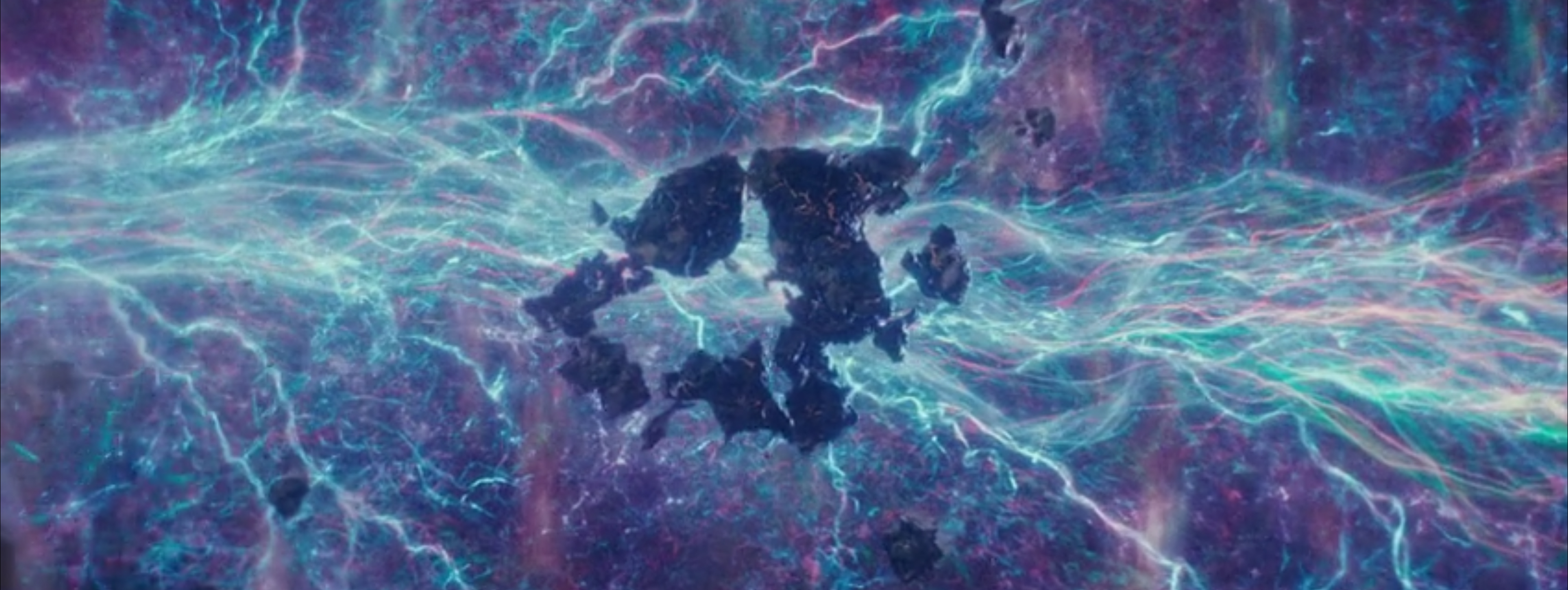 The remins of a palace stuck in time.