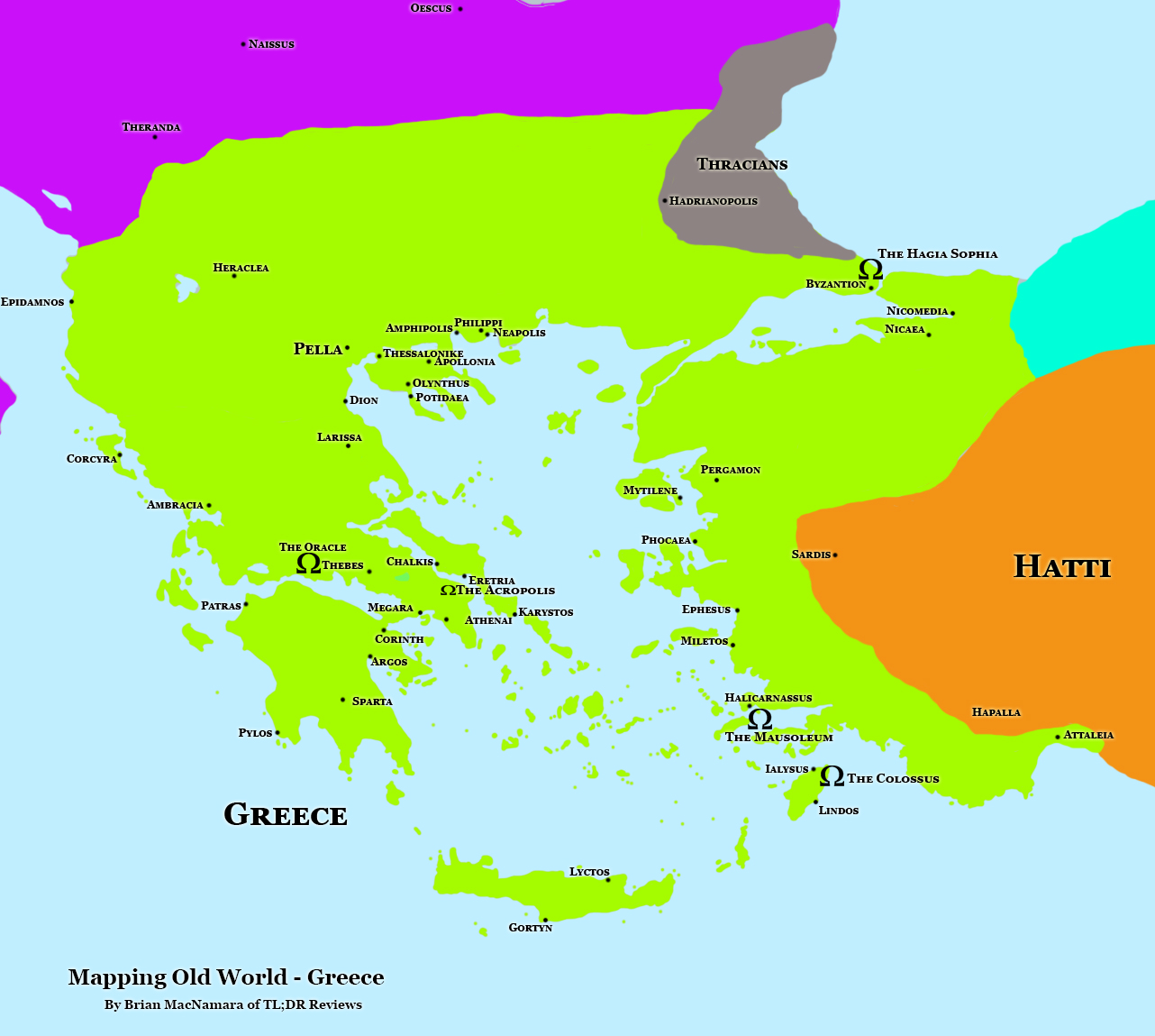 Greece - No Features.