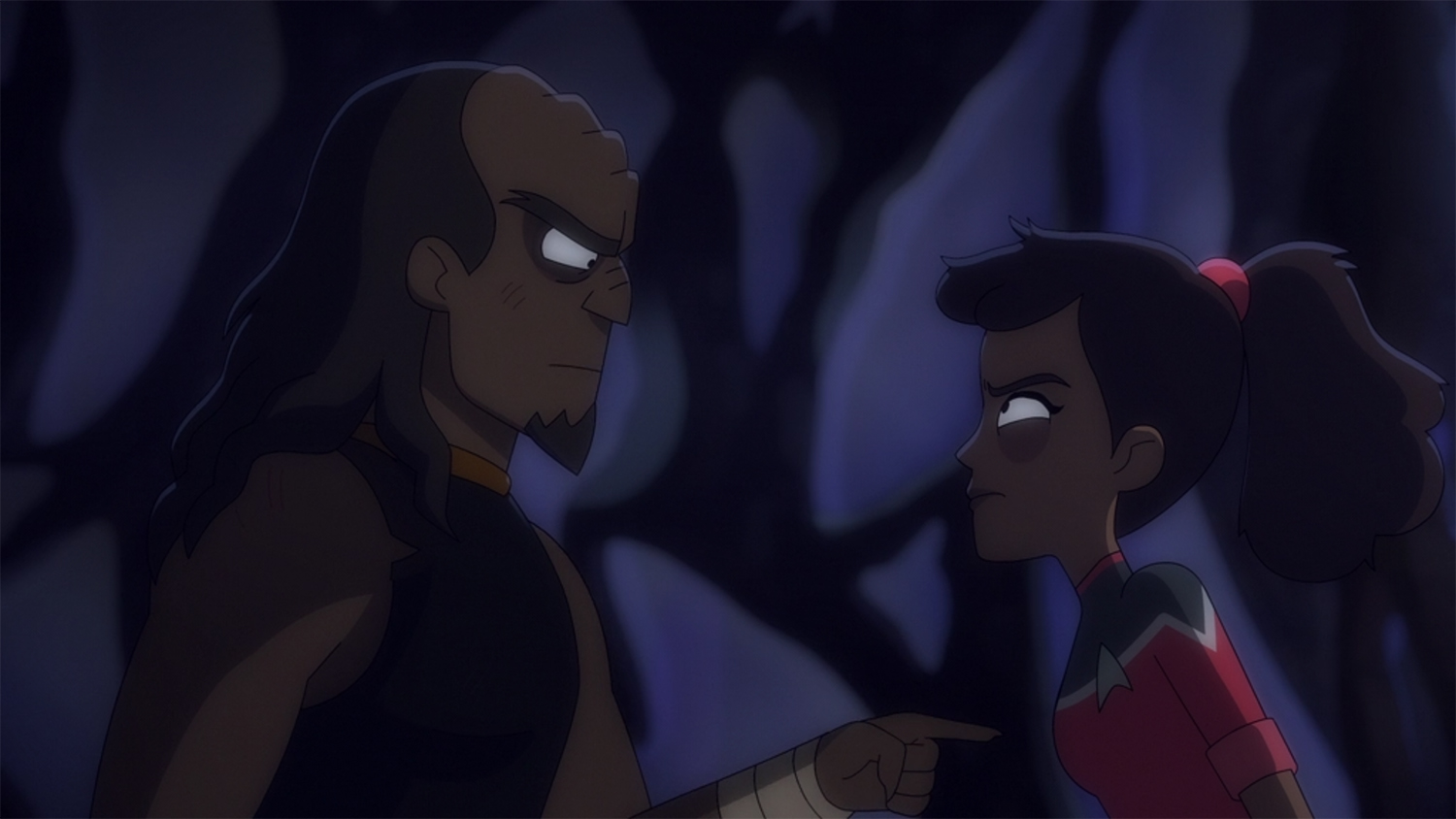 Mariner and Ma'ah fight.