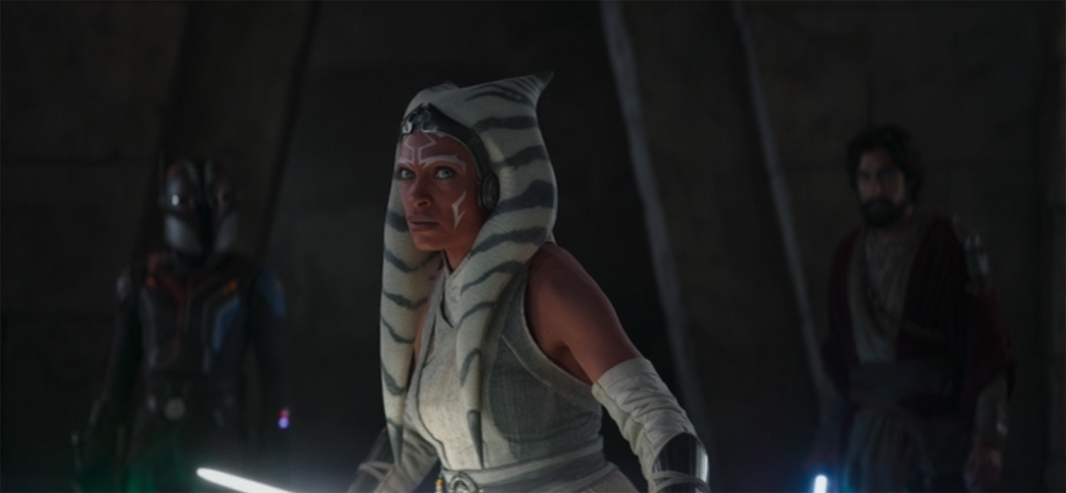 Ahsoka ready to fight.