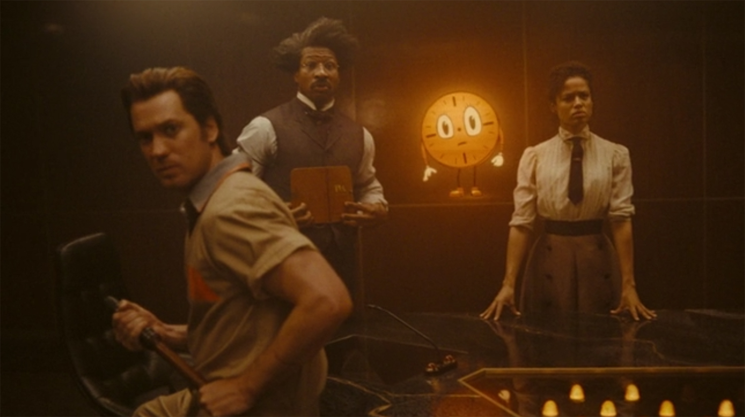 Renslayer and Mis Minutes surprised.