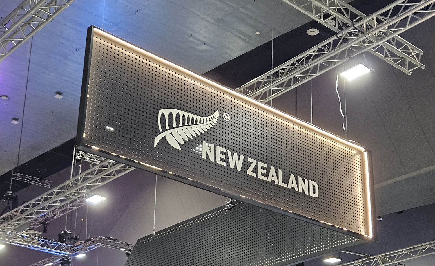 New Zealand sign.