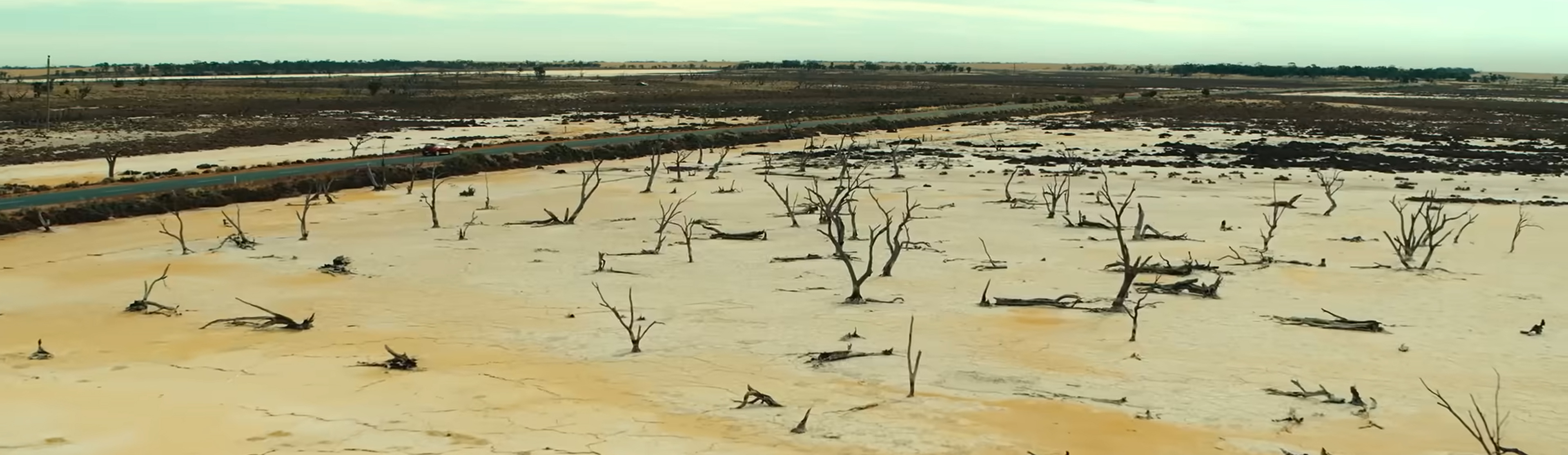 A road in the outback.