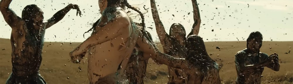 Osage dancing in Oil.