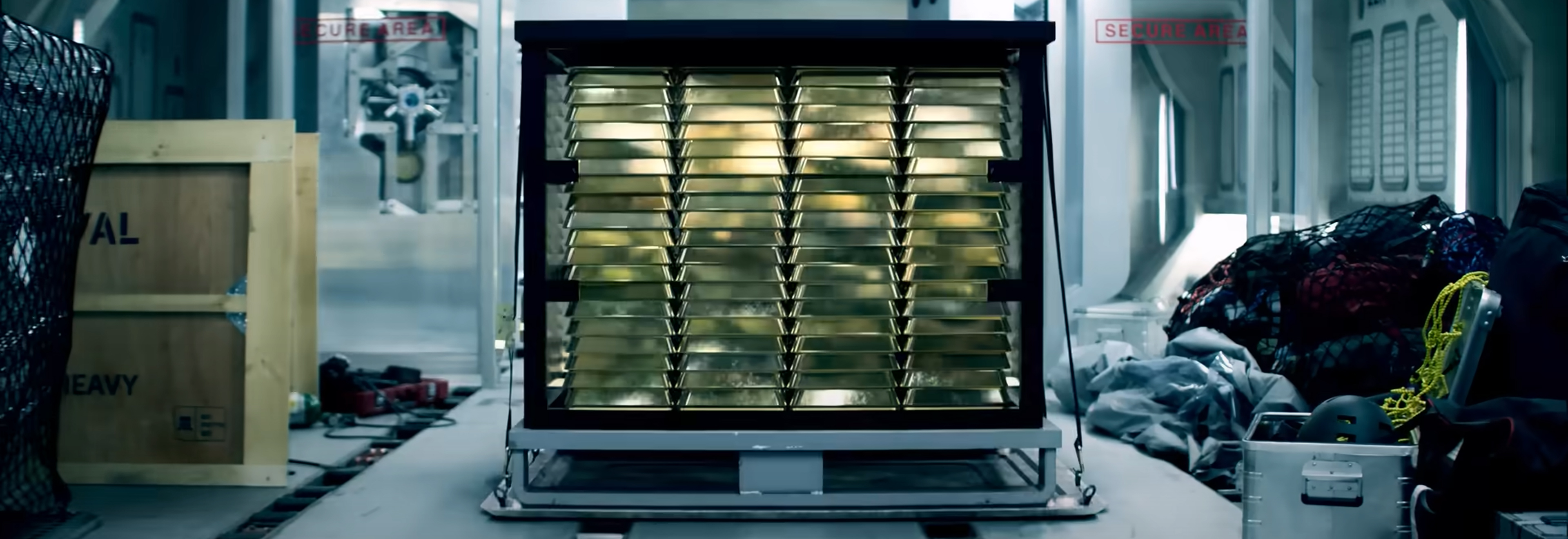 A literal ton of gold.