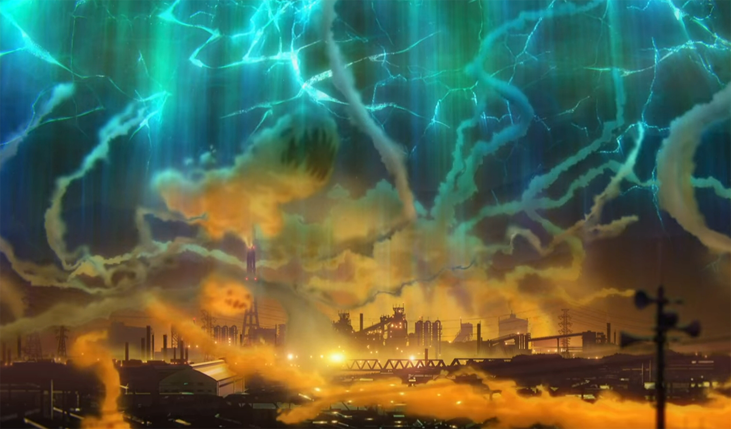 Smoke Wolves fly through the air.