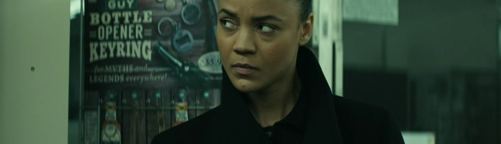 Neagley (Maria Sten) gives side eye.