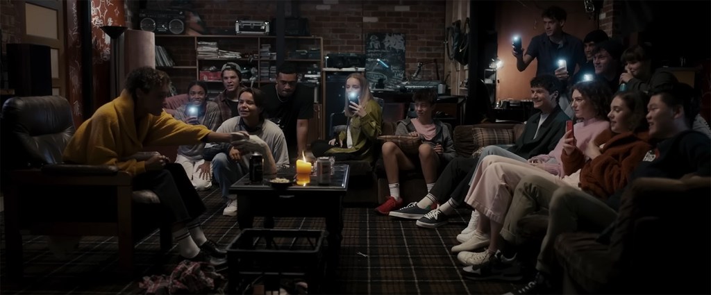 Everyone films the possession.