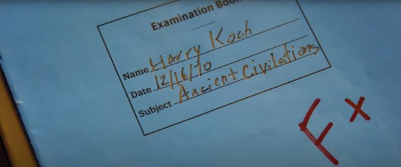 A failed exam paper.