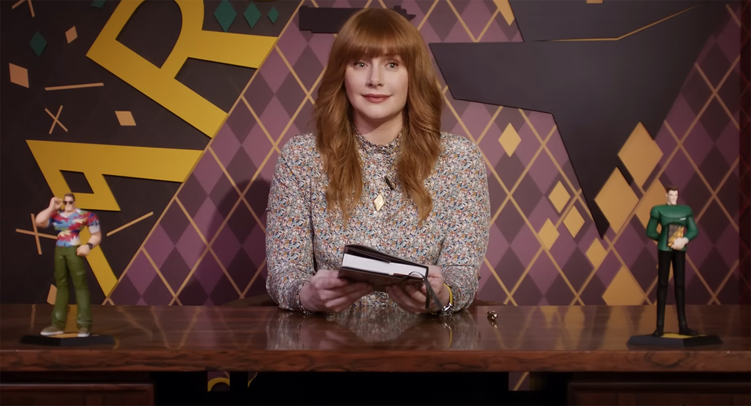 Bryce Dallas Howard as Erin at a book signing.