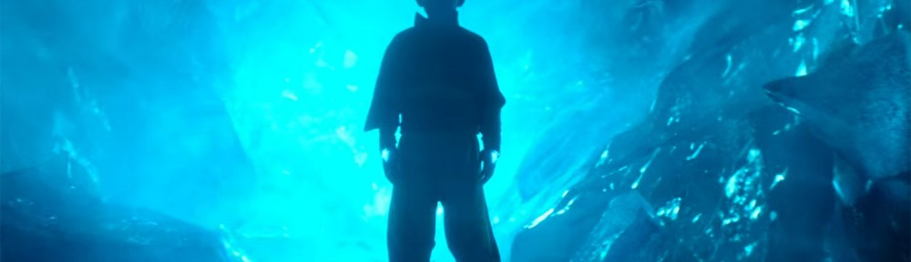 Aang shows his Avatar powers.