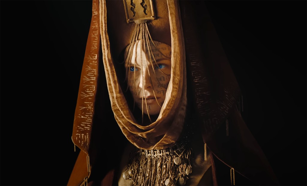 Jady Jessica as the Reverend Mother.