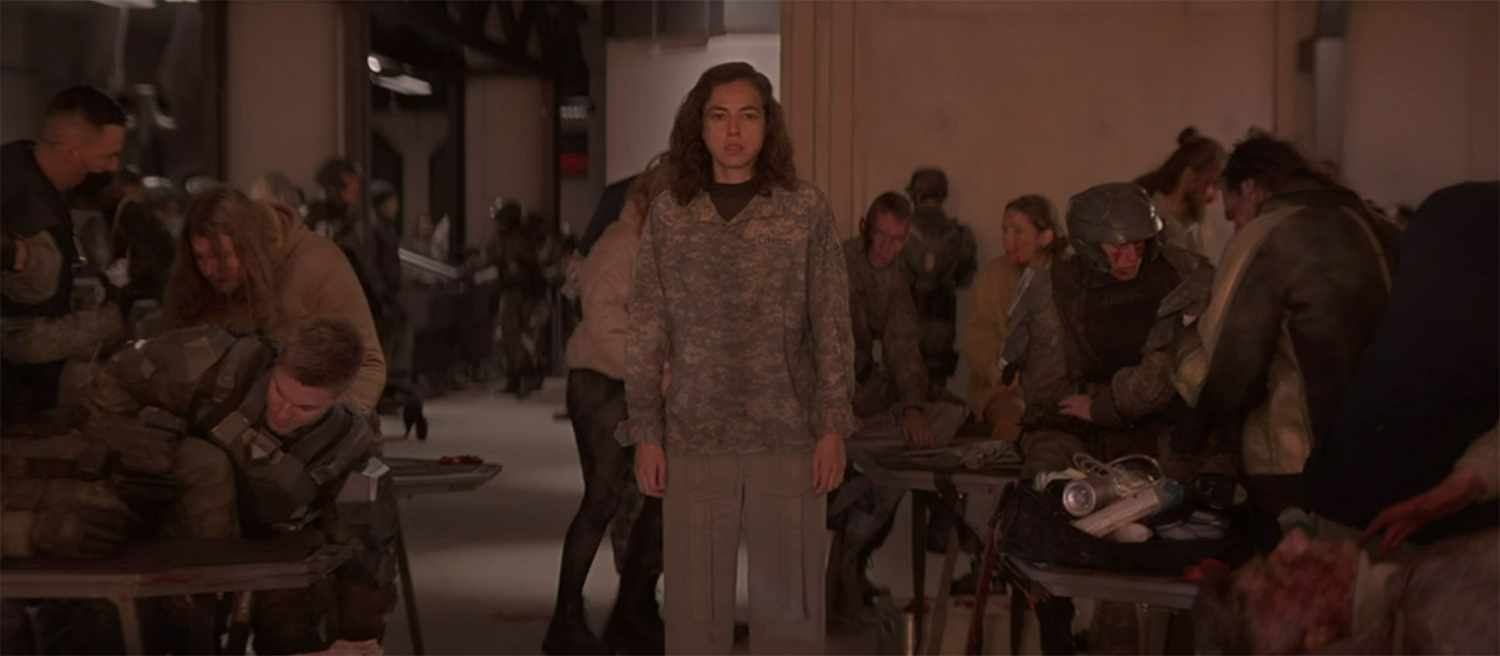 Perez stands in the middle of the carnage.