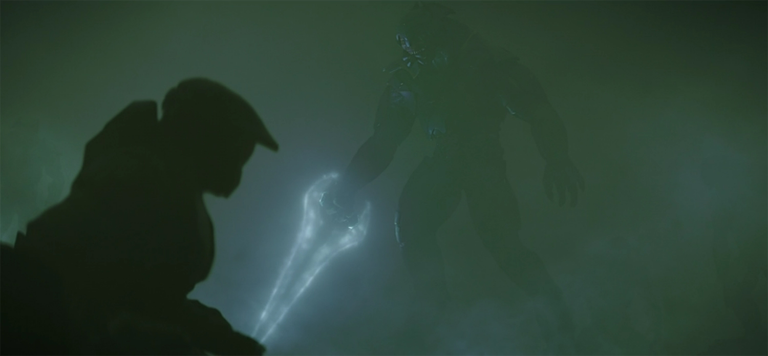 The Arbiter confronts Master Chief
