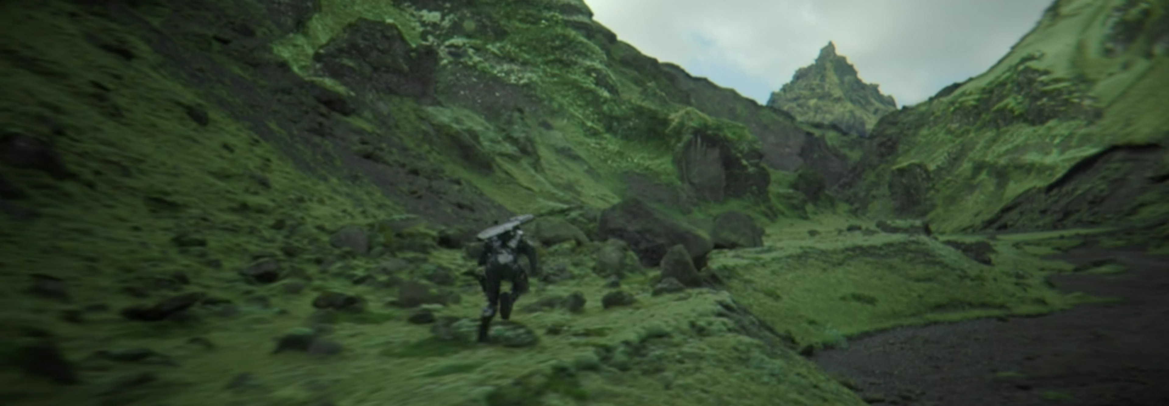 The green mountains of Reach.