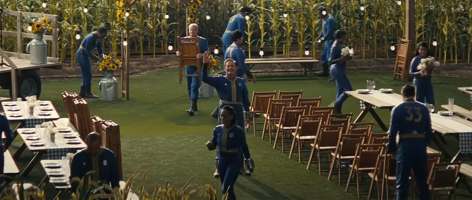 Friendly vault dwellers.