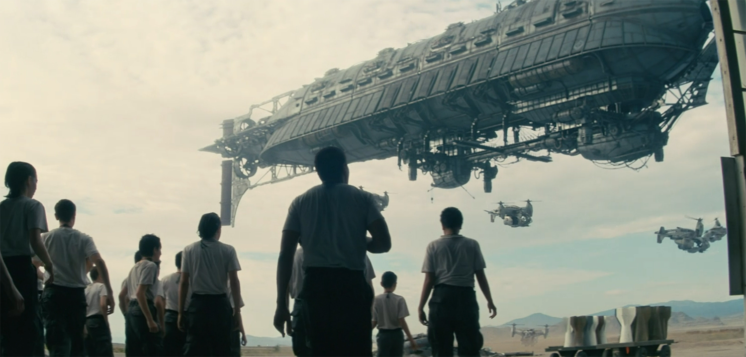 Brotherhood of Steel airborne aircraft carrier.