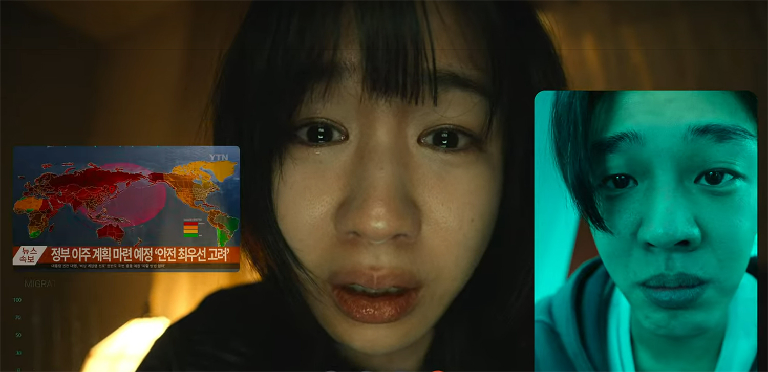 A livestream chat as the world falls apart.