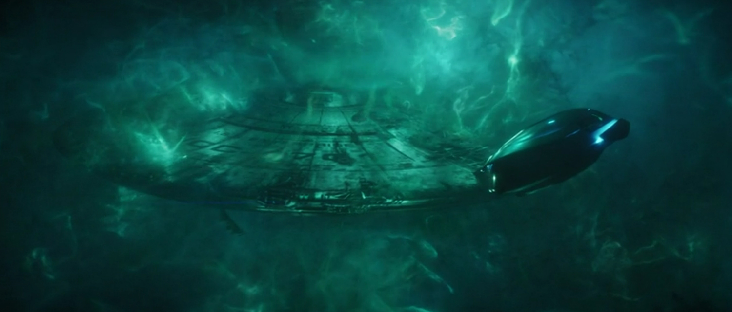 They approach the ISS Enterprise