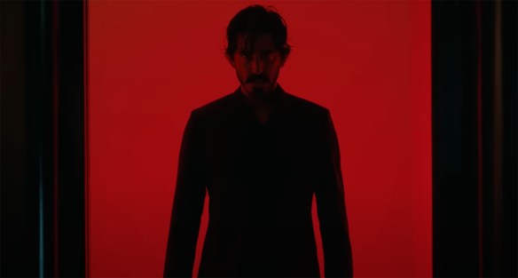 Bobby enters a red room.