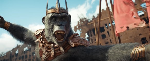 Proximus Caesar engages the crowd.