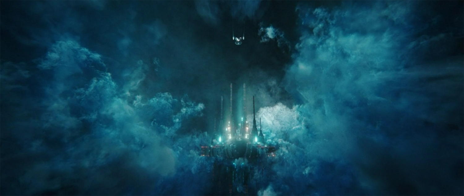 The USS Discovery-A arrives at the Eternal Gallery and Archive