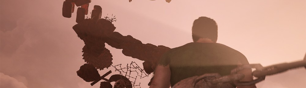 Looking up at the puzzle