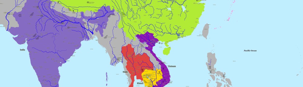 Civ Full Franchise Map - 2024 Edition - East Asia. Image Credit: Brian MacNamara.