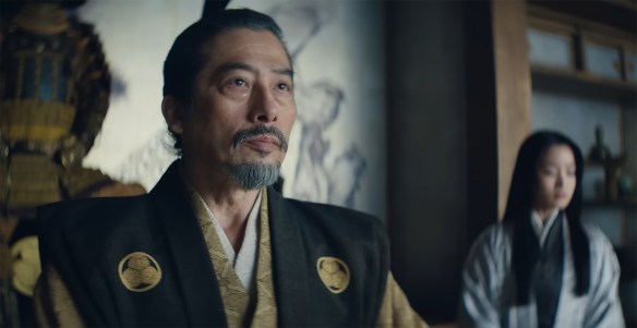 Hiroyuki Sanada commanding attention.