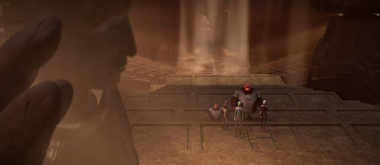 Walking through the Trans-Dimensional Time Ziggurat.