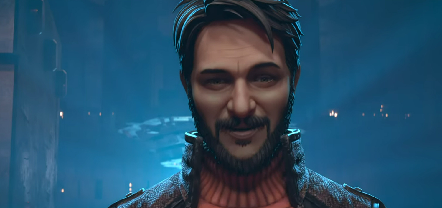 An old Wesley Crusher.